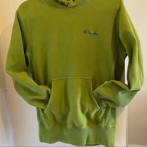 Champion Reverse Weave Khaki Green Sweatshirt - M